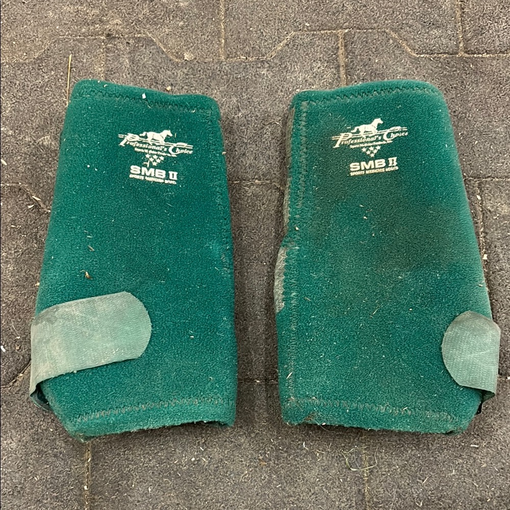 Green SMB II Horse Boots